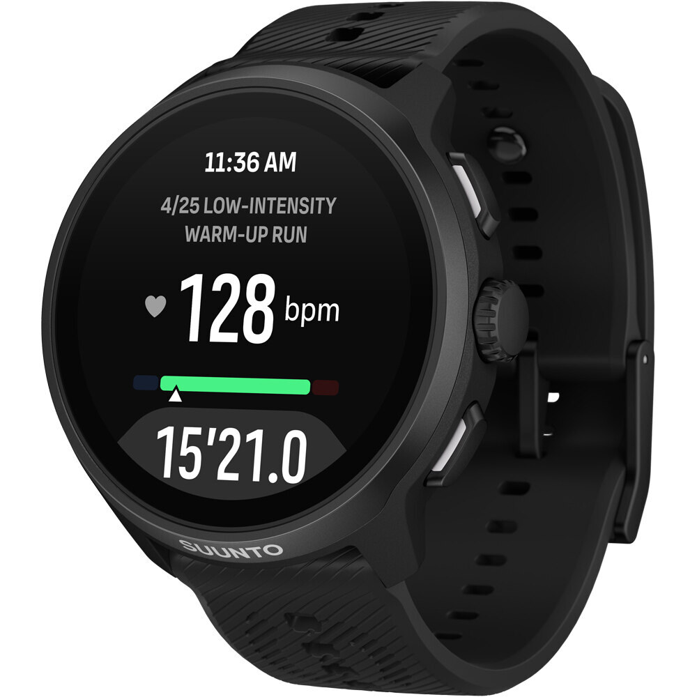 Suunto pulsómetros con gps SUUNTO RUN 2 ALL BLACK 14