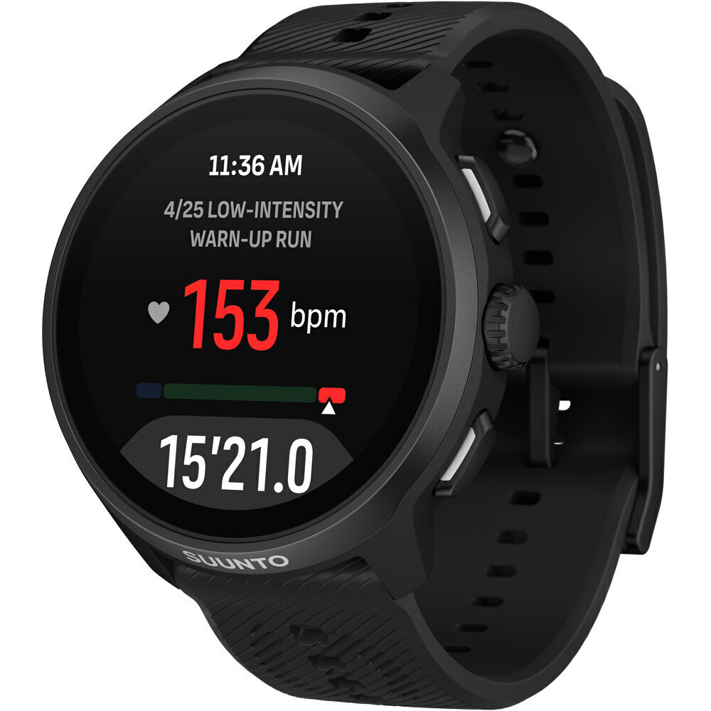 Suunto pulsómetros con gps SUUNTO RUN 2 ALL BLACK 4GB 11