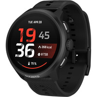 Suunto pulsómetros con gps SUUNTO RUN 2 ALL BLACK vista frontal