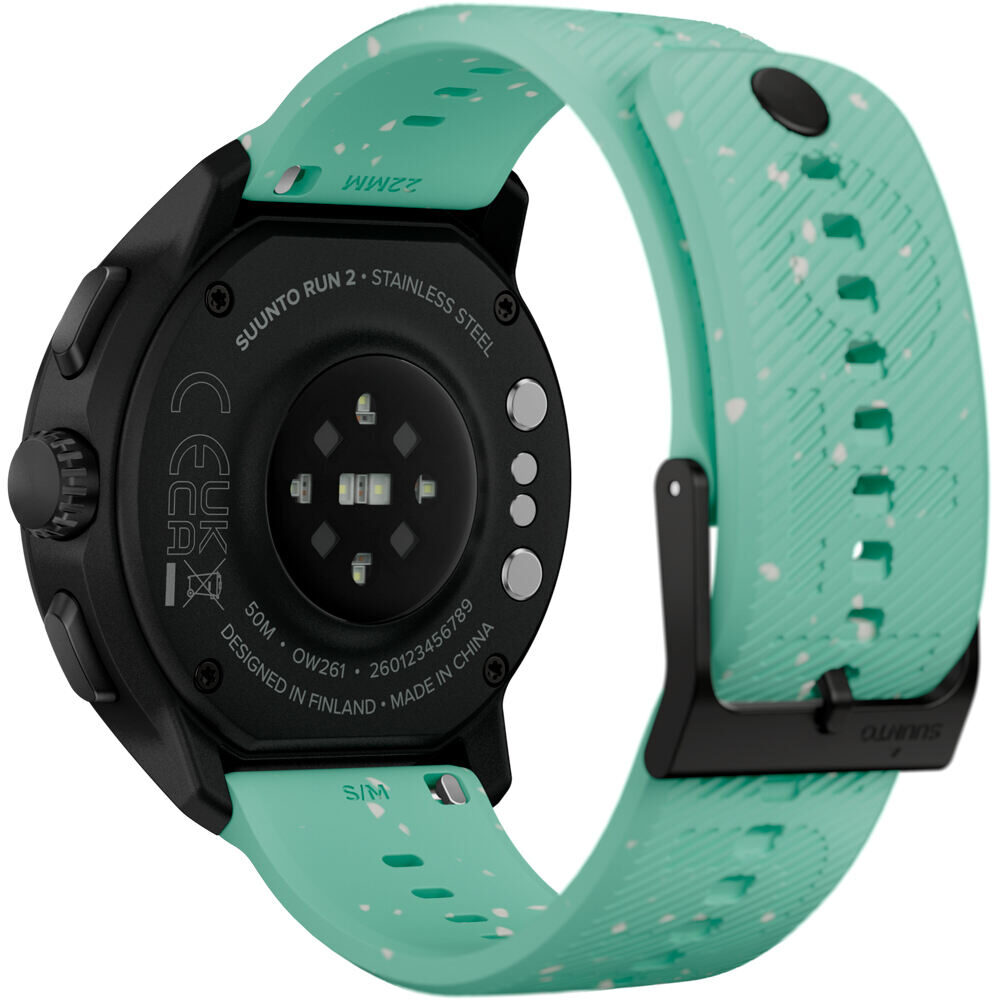Suunto pulsómetros con gps SUUNTO RUN 2 ALOE GREEN 01