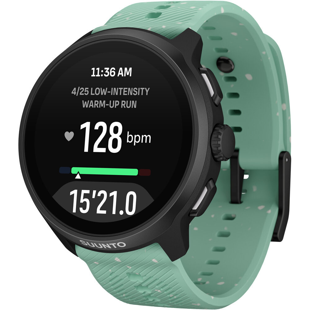 Suunto pulsómetros con gps SUUNTO RUN 2 ALOE GREEN 14