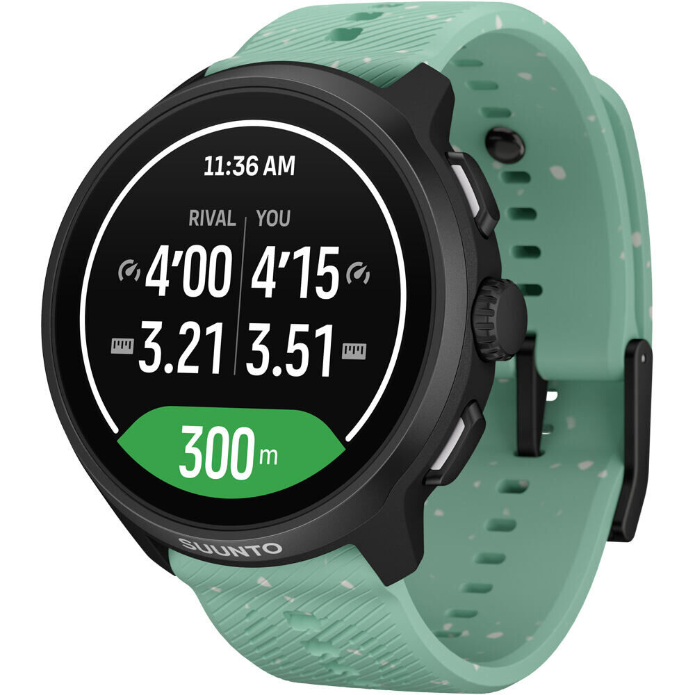 Suunto pulsómetros con gps SUUNTO RUN 2 ALOE GREEN 4GB 06