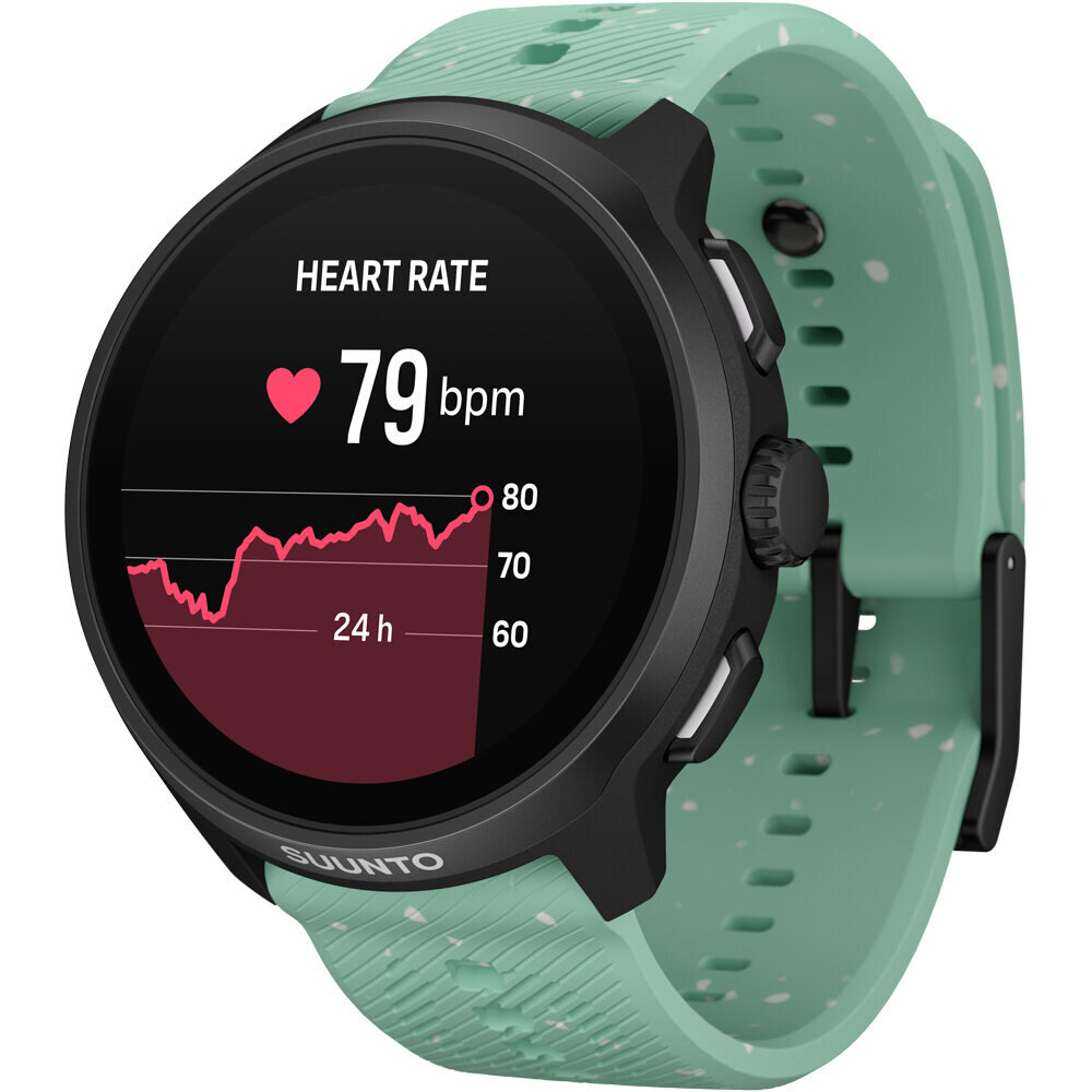Suunto pulsómetros con gps SUUNTO RUN 2 ALOE GREEN 4GB 08