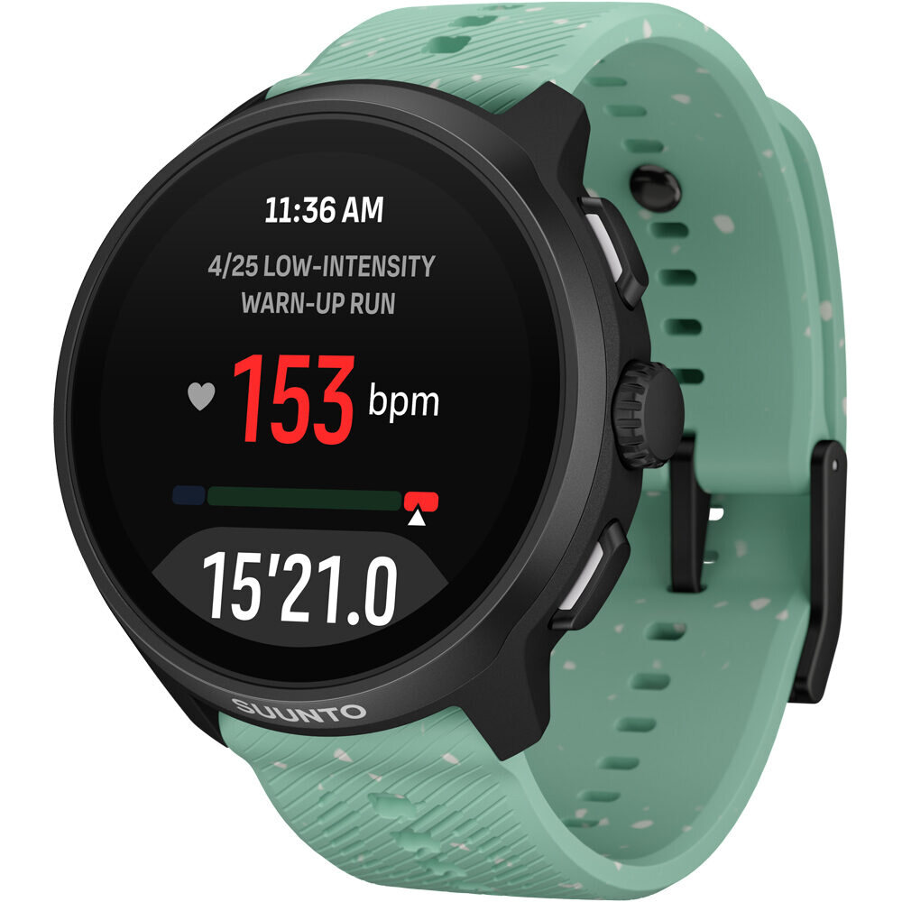 Suunto pulsómetros con gps SUUNTO RUN 2 ALOE GREEN 4GB 11
