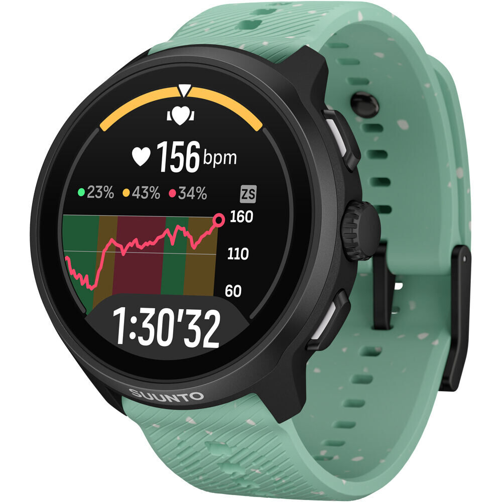 Suunto pulsómetros con gps SUUNTO RUN 2 ALOE GREEN 4GB 12