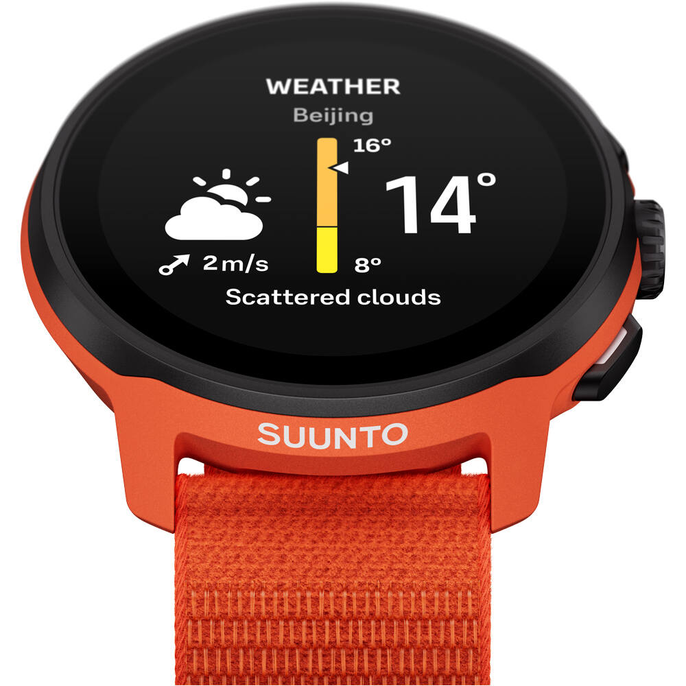 Suunto pulsómetros con gps SUUNTO RUN CORAL ORANGE 10