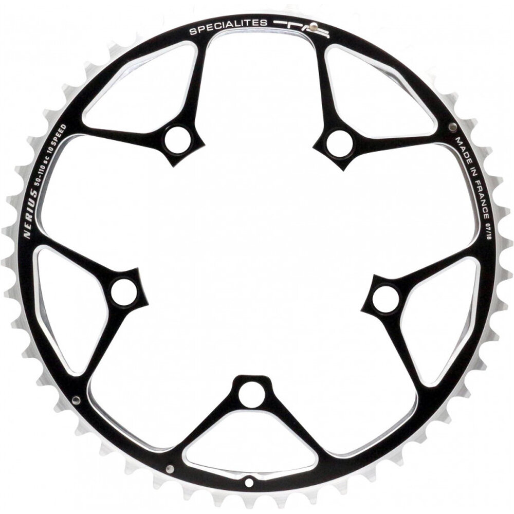 T.A. platos bicicleta carretra PLATO COMPACT CAMPAGNOLO (110) 50 vista frontal