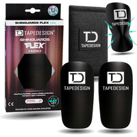 Tapedesign espinilleras SHINGUARDS FLEX MINI NE vista frontal
