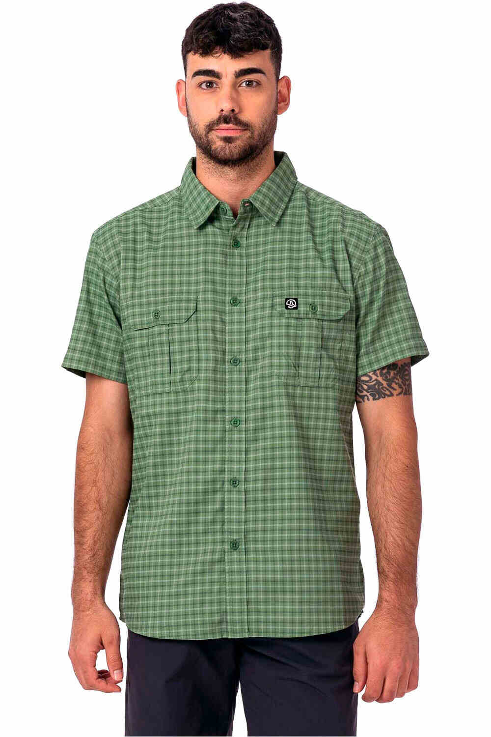 Ternua camisa manga corta hombre BRIGUS M vista frontal