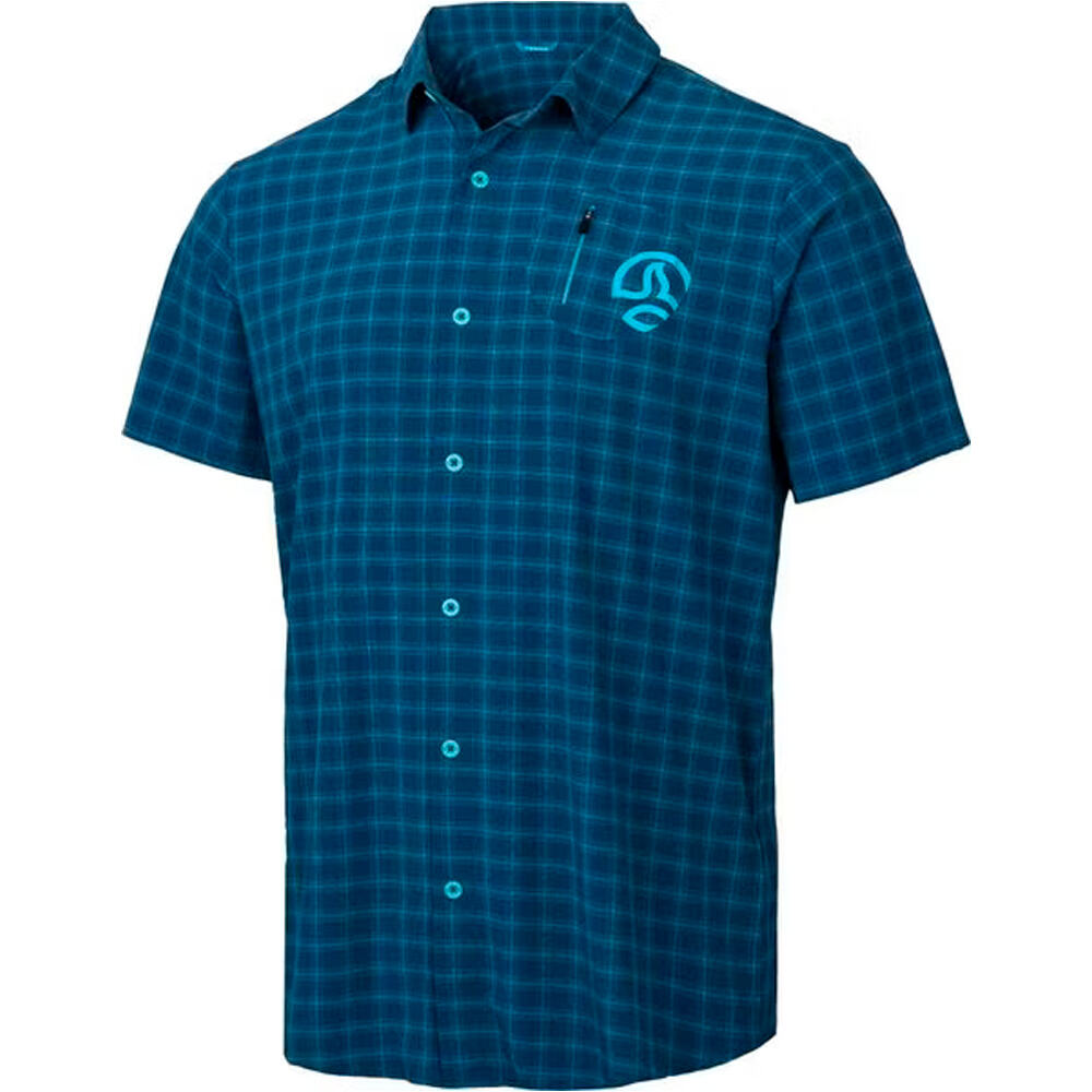 Ternua camisa montaña manga corta hombre ATHYM ST M vista frontal