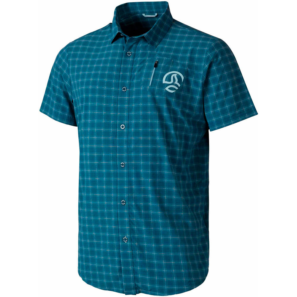 Ternua camisa montaña manga corta hombre ATHYM ST M vista frontal
