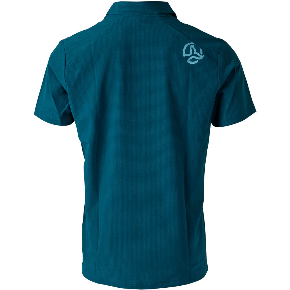Ternua camisa montaña manga corta hombre GRUVIS AIR ST M vista trasera