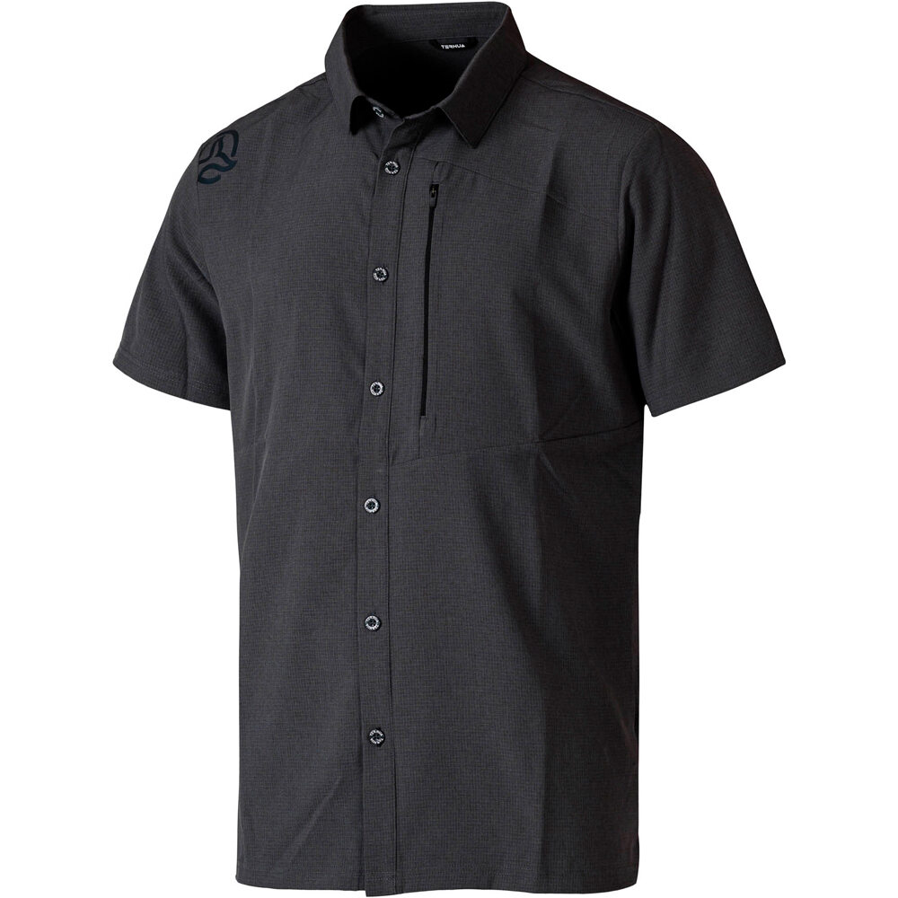 Ternua camisa montaña manga corta hombre KOTNIK SHIRT M vista frontal