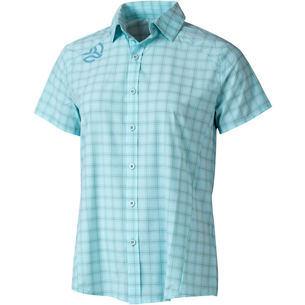 Ternua camisa montaña manga corta mujer BRITAM 2.0 ST W vista frontal