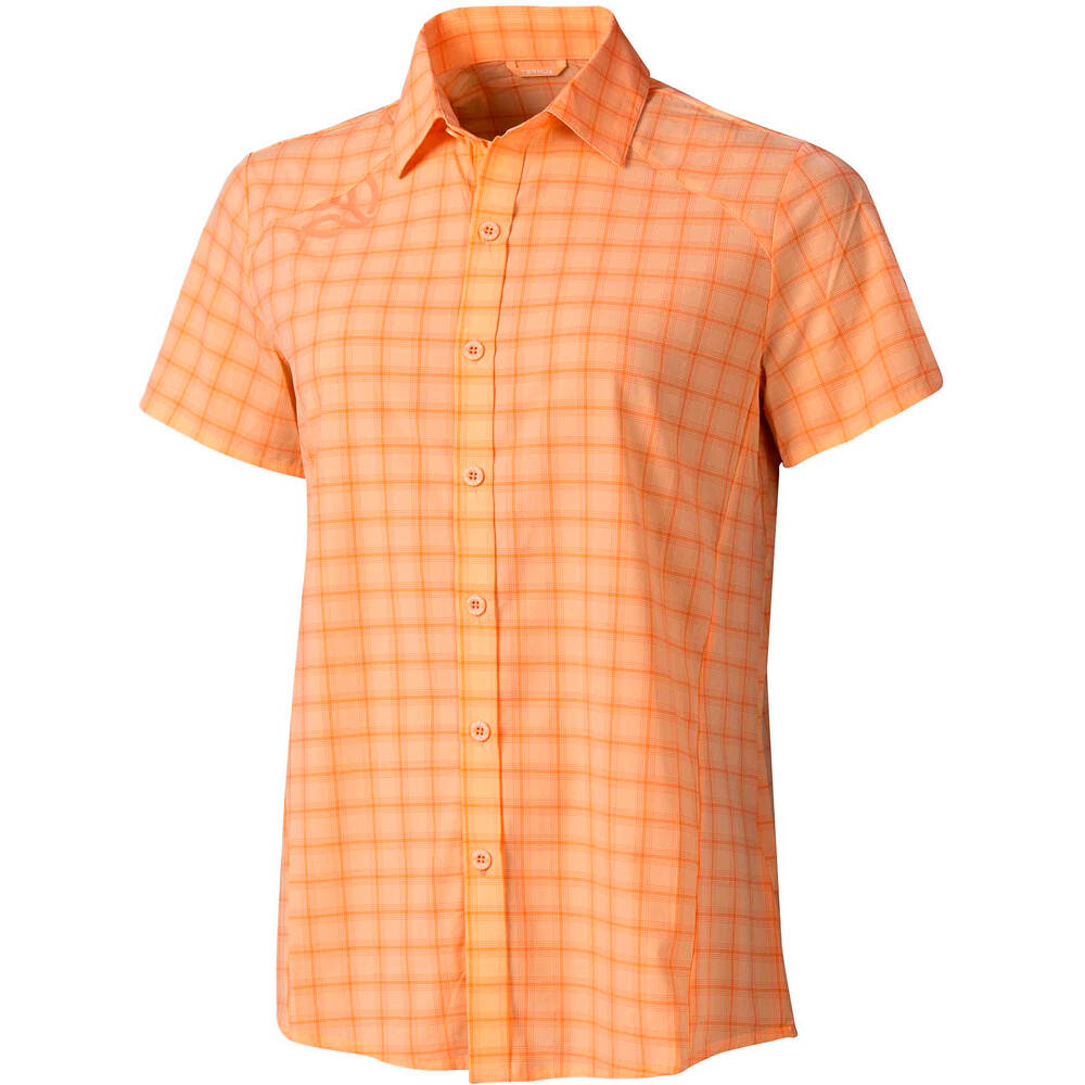 Ternua camisa montaña manga corta mujer BRITAM 2.0 ST W vista frontal