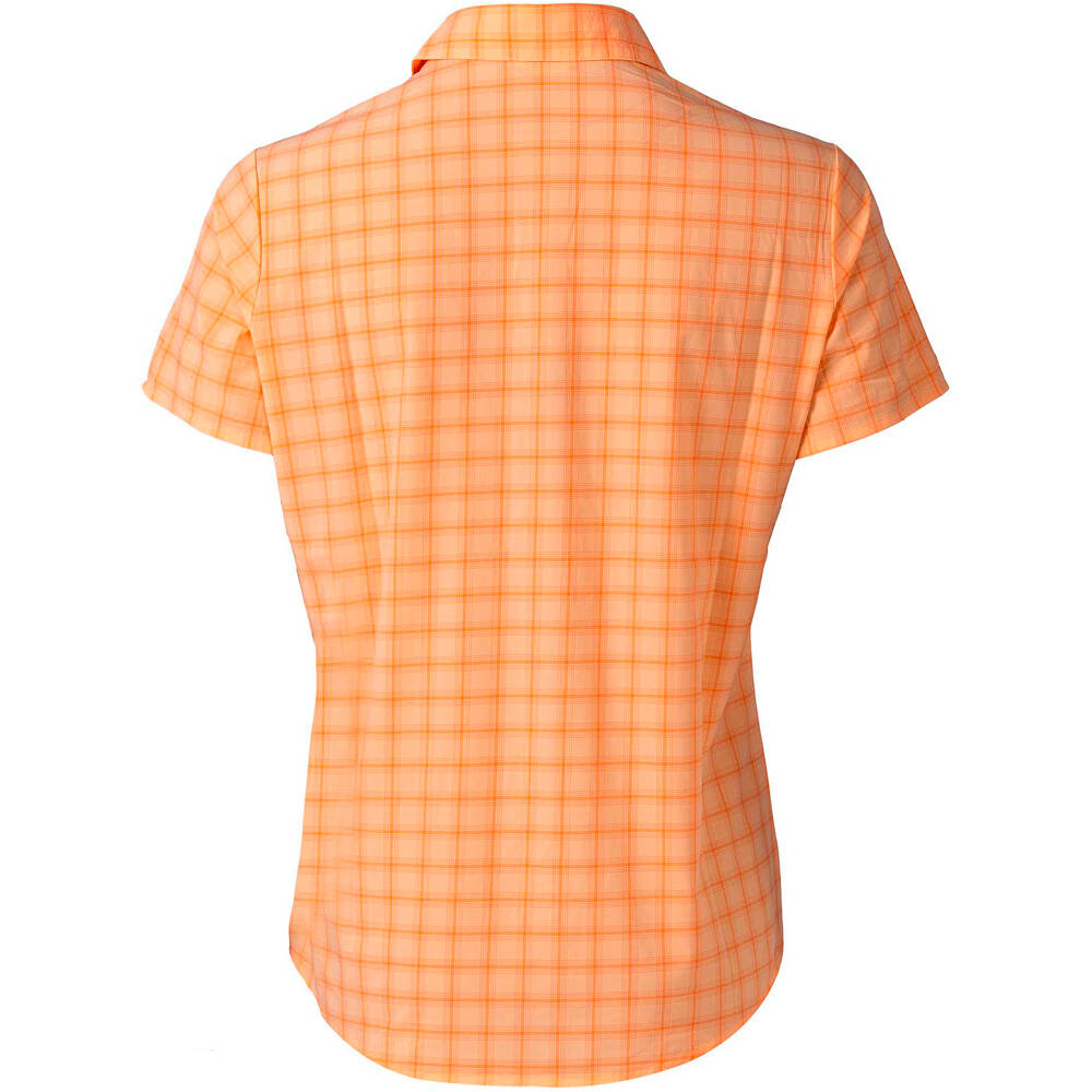 Ternua camisa montaña manga corta mujer BRITAM 2.0 ST W vista trasera