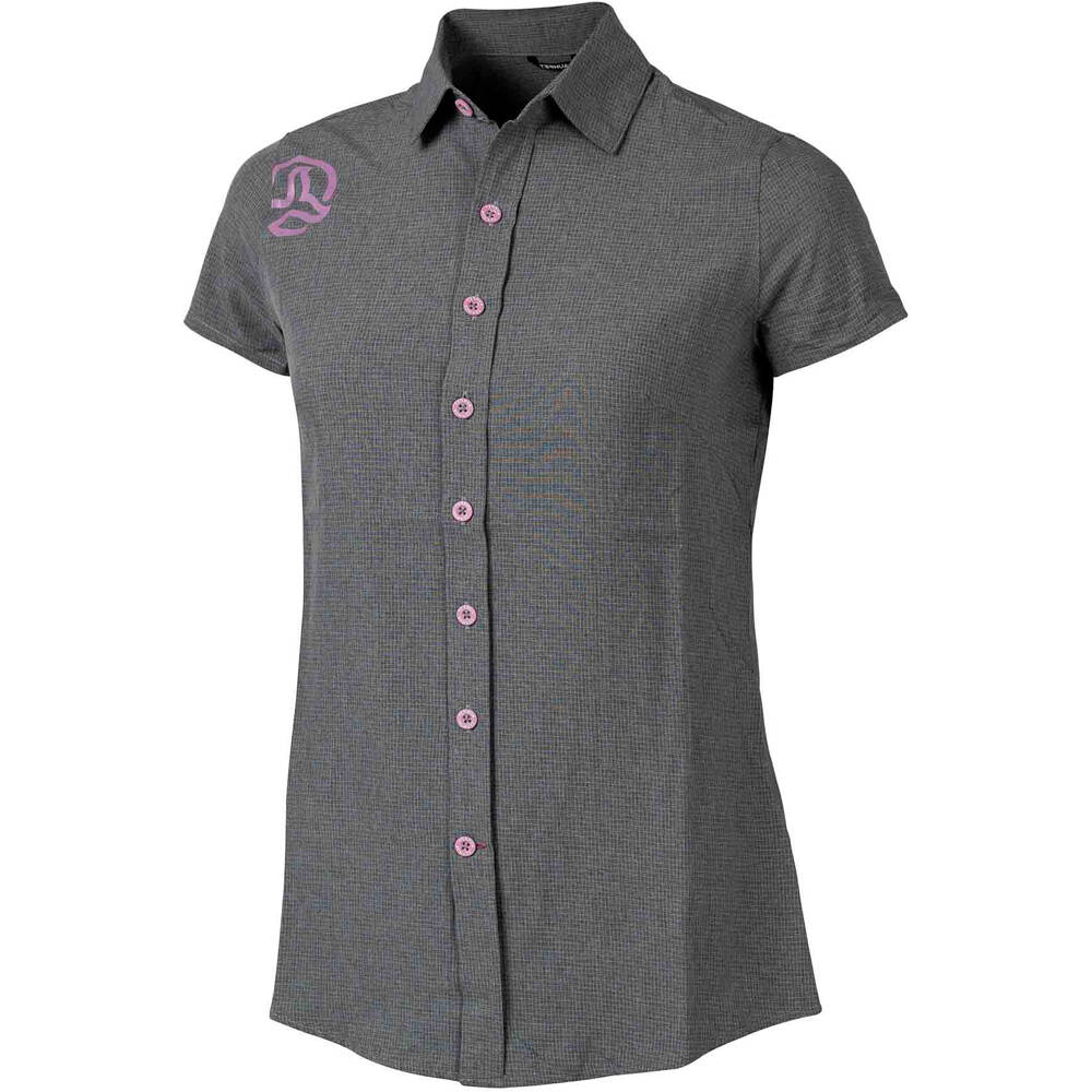 Ternua camisa montaña manga corta mujer KOTNIA ST W vista frontal