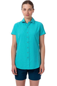 Ternua camisa montaña manga corta mujer KOTNIA ST W vista trasera