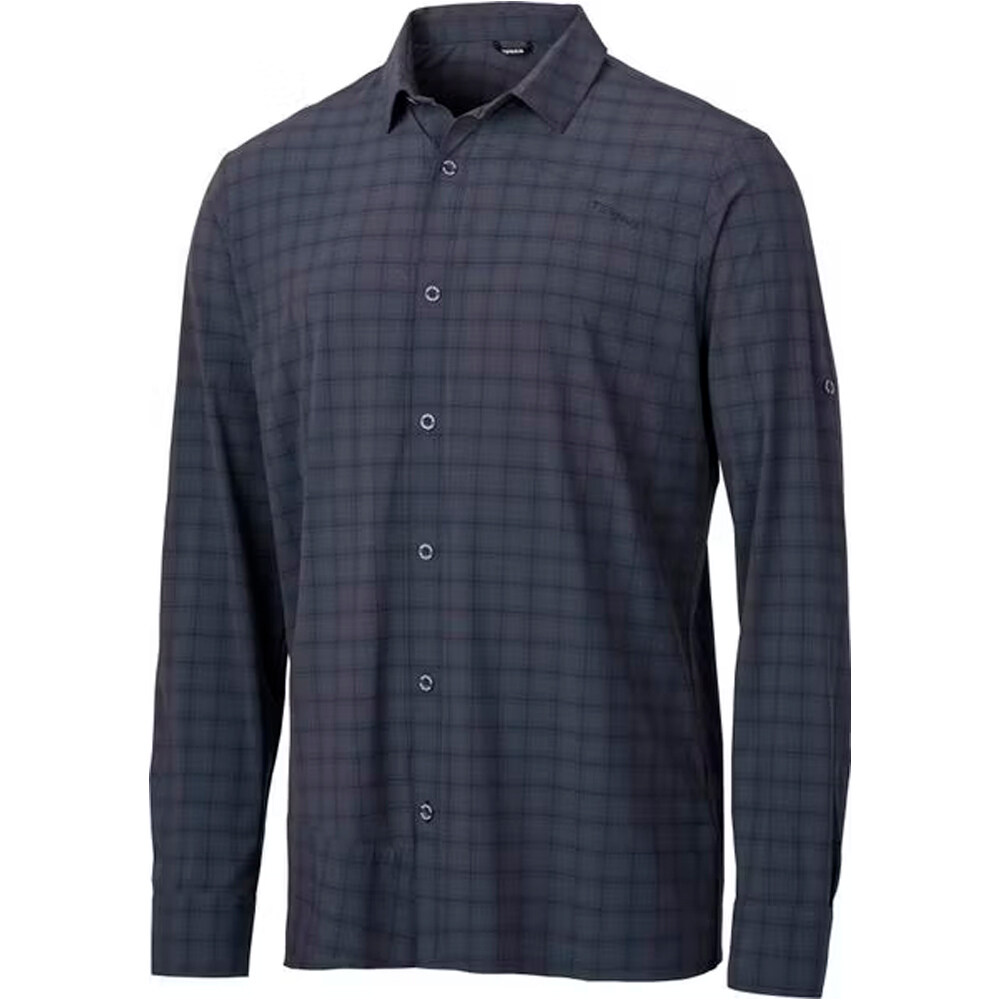 Ternua camisa montaña manga larga hombre ATHYM LS ST M vista frontal