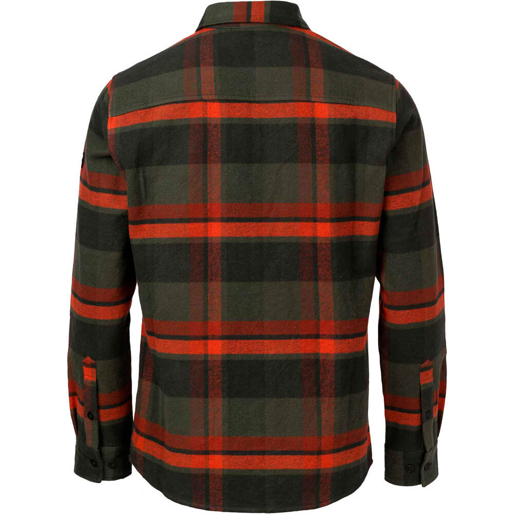 Ternua camisa montaña manga larga hombre BURNT COOVE M vista trasera