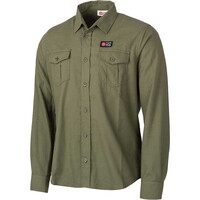 Ternua camisa montaña manga larga hombre CAT COVE vista frontal