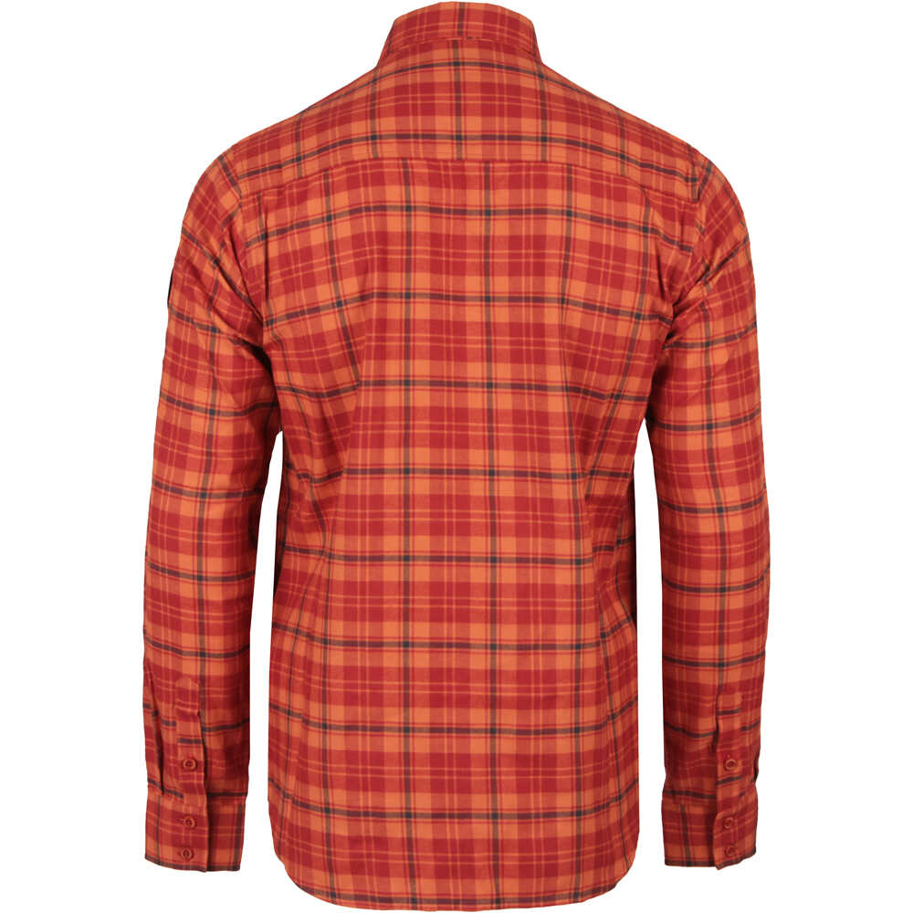 Ternua camisa montaña manga larga hombre GROLE RO vista trasera