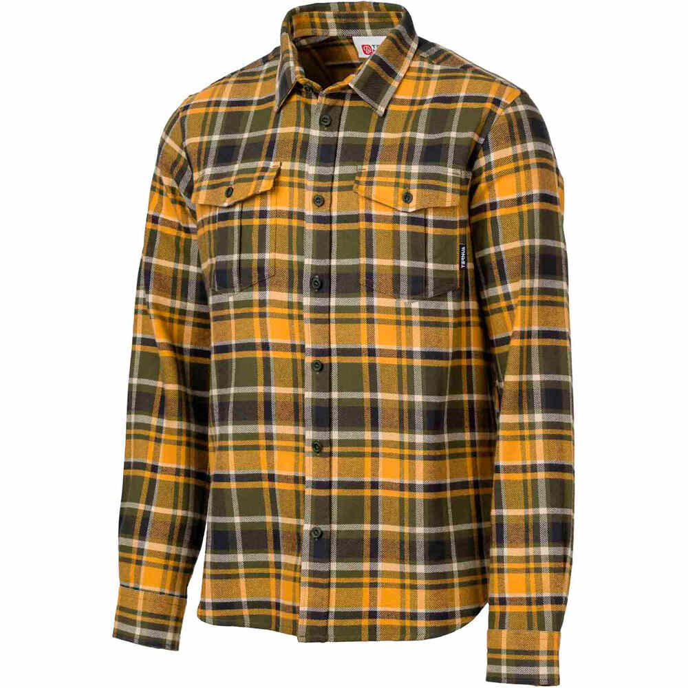 Ternua camisa montaña manga larga hombre INUKITU SHIRT M vista frontal