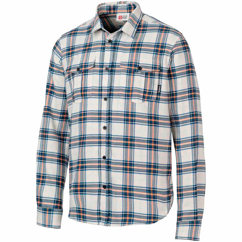 Ternua camisa montaña manga larga hombre INUKITU SHIRT M vista frontal