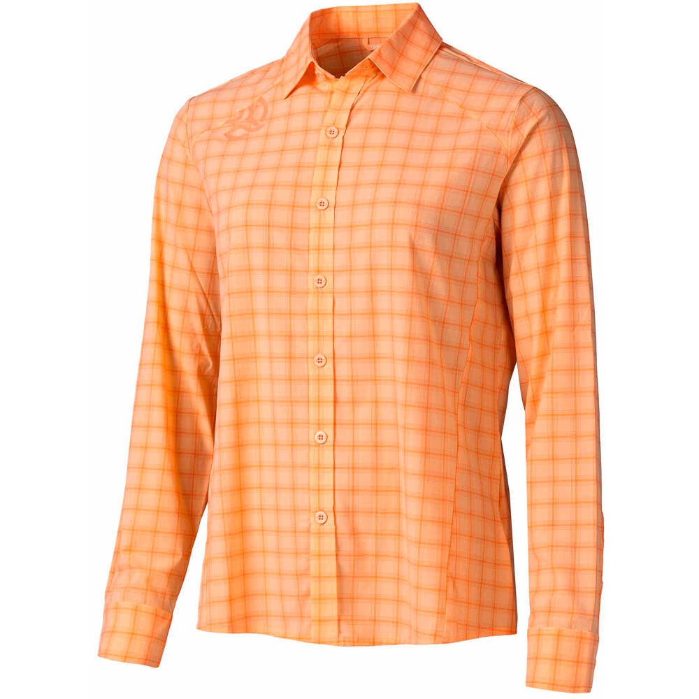 Ternua camisa montaña manga larga mujer BRITAM LS ST W vista frontal