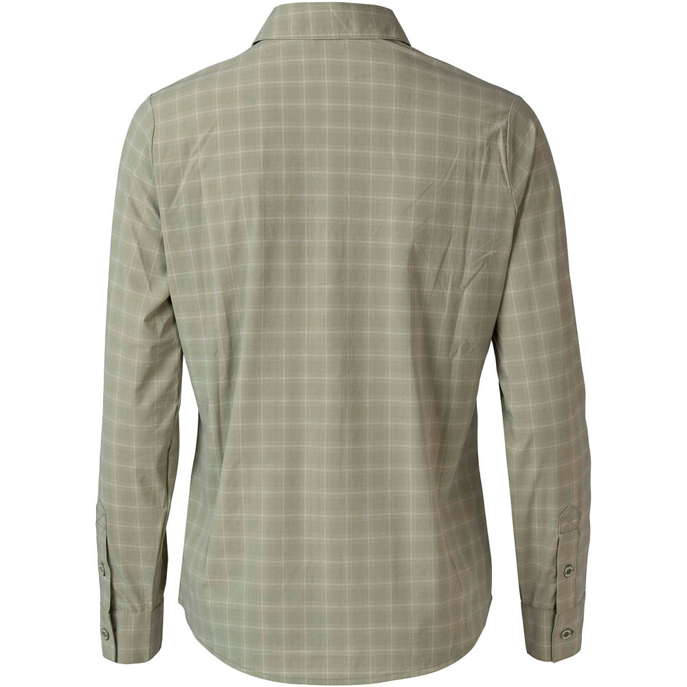 Ternua camisa montaña manga larga mujer BRITAM LS ST W vista trasera