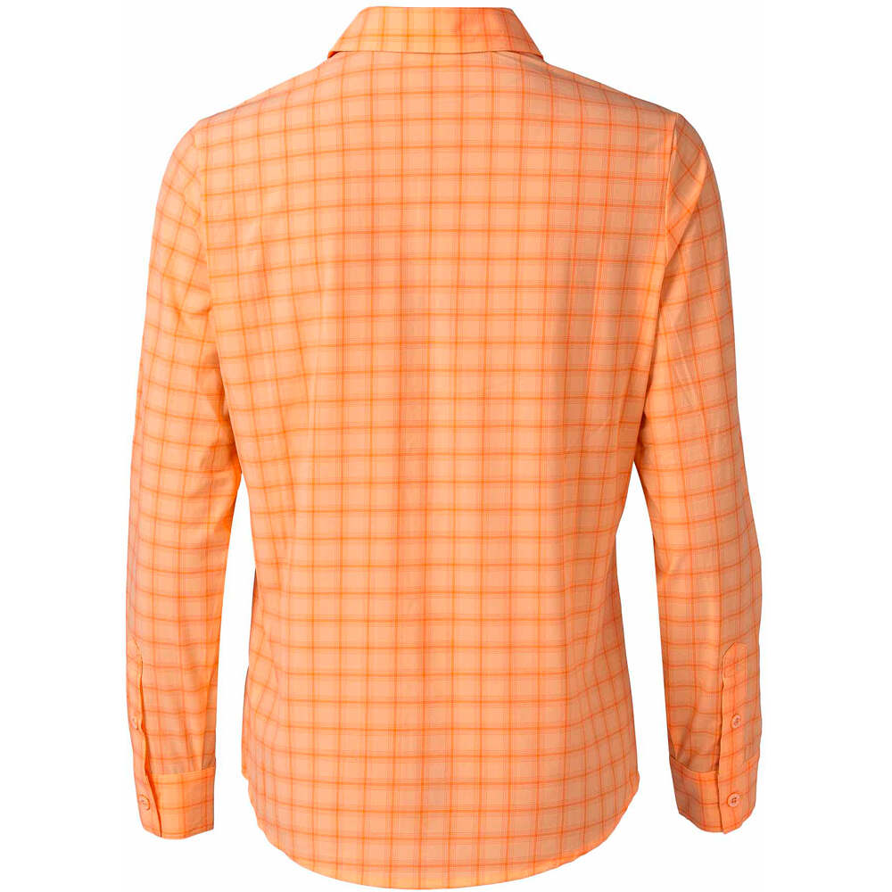 Ternua camisa montaña manga larga mujer BRITAM LS ST W vista trasera