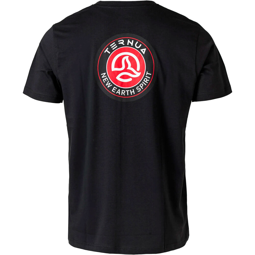 Ternua camiseta manga corta hombre QUARRY REGENERATIVE T M vista trasera