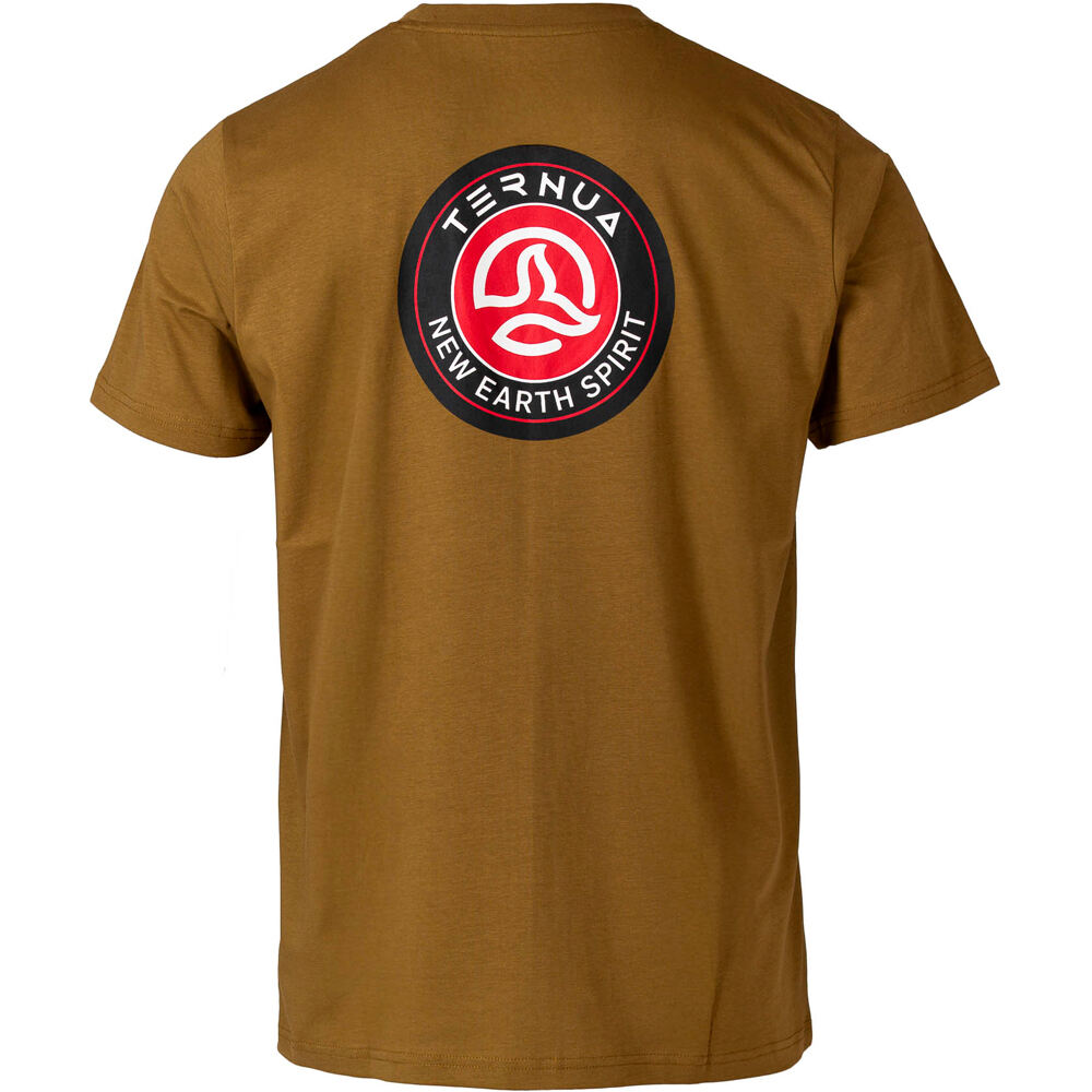 Ternua camiseta manga corta hombre QUARRY REGENERATIVE T M vista trasera