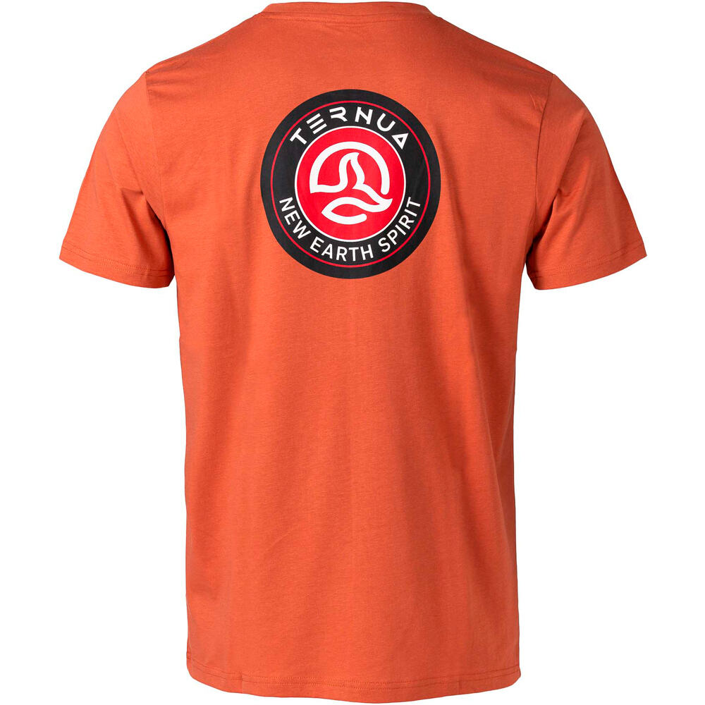 Ternua camiseta manga corta hombre QUARRY REGENERATIVE T M vista trasera
