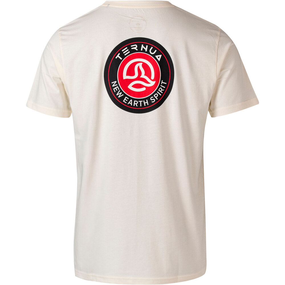 Ternua camiseta manga corta hombre QUARRY REGENERATIVE T M vista trasera