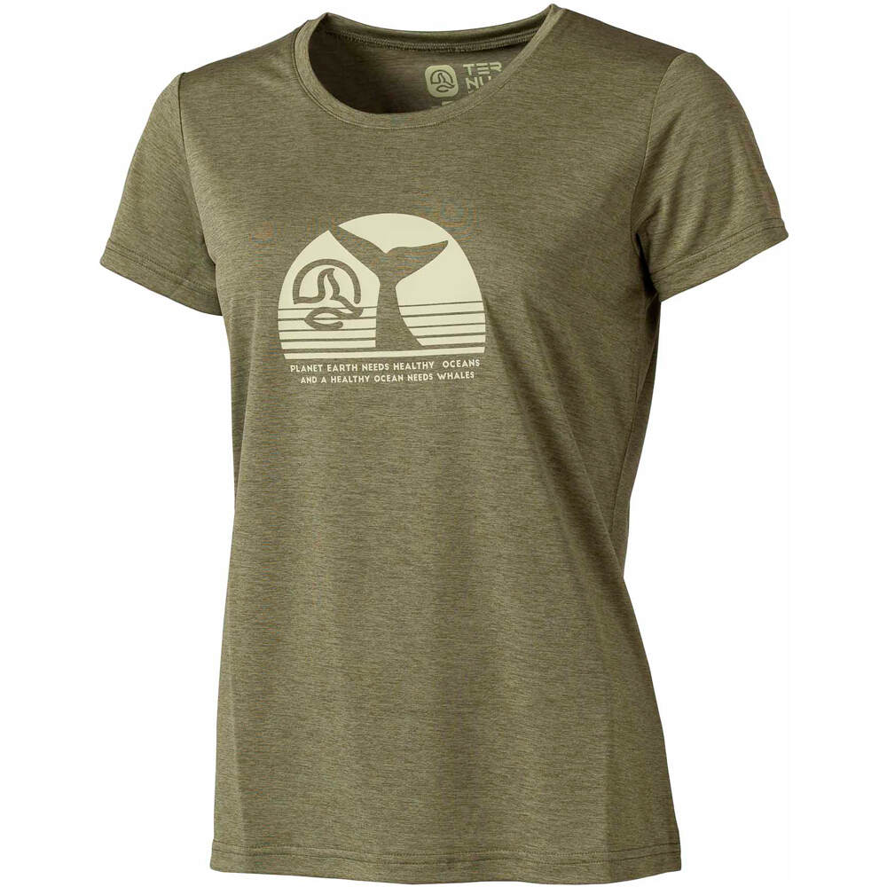 Ternua camiseta manga corta mujer APSEY COVE T W vista frontal