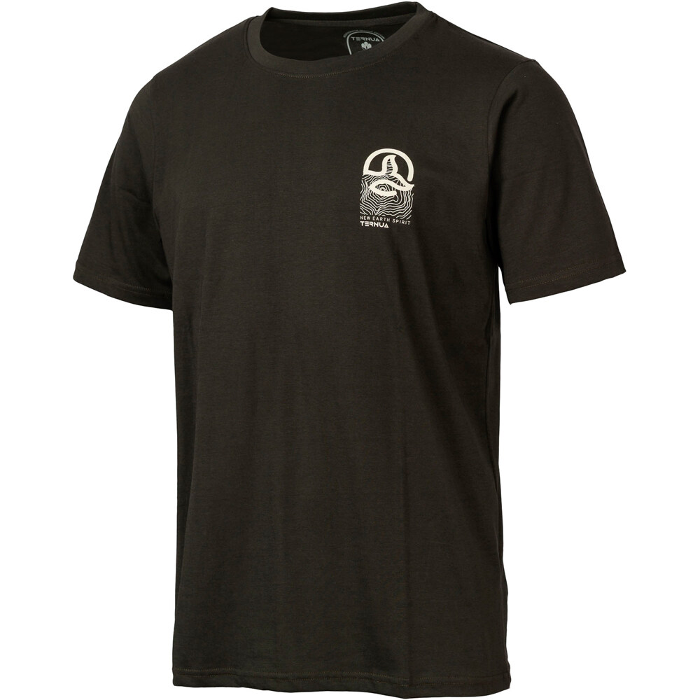 Ternua camiseta montaña manga corta hombre APEZAK REGENERATIVE T M vista frontal