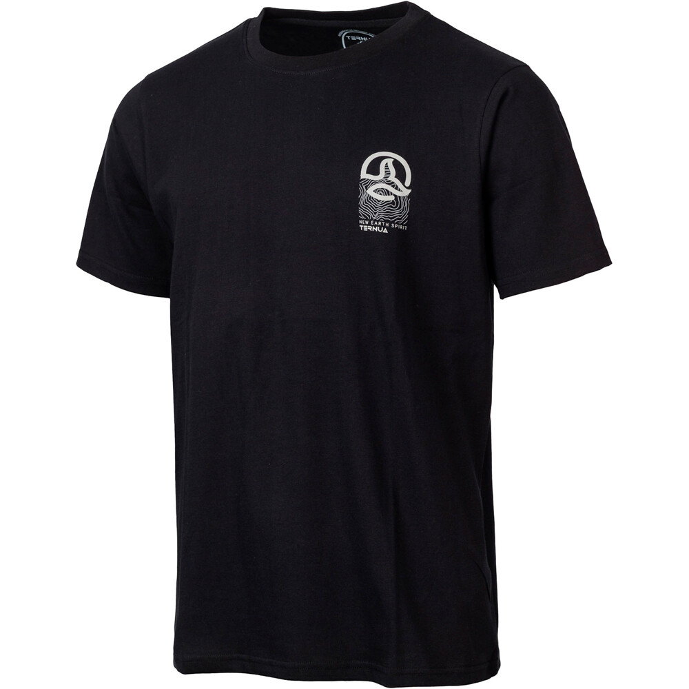 Ternua camiseta montaña manga corta hombre APEZAK REGENERATIVE T M vista frontal