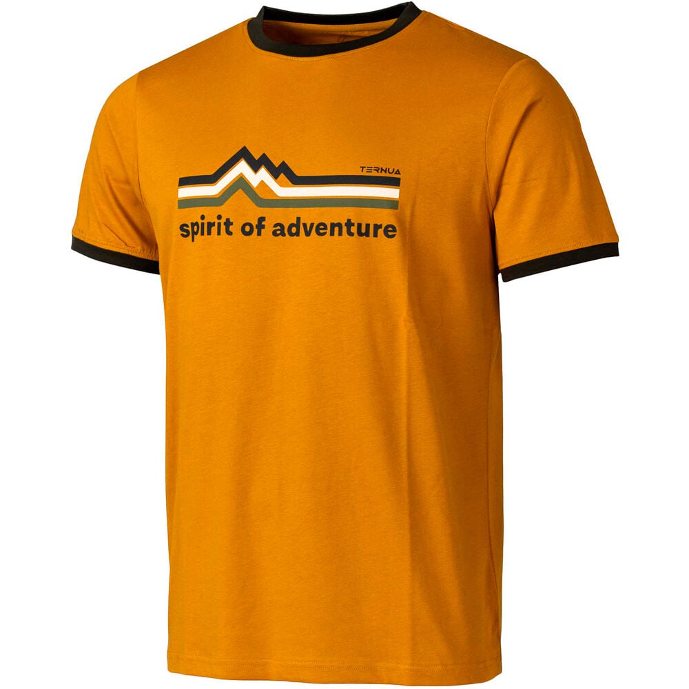Ternua camiseta montaña manga corta hombre APUT REGENERATIVE T M vista frontal