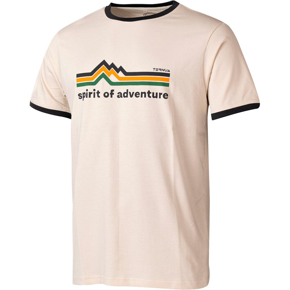 Ternua camiseta montaña manga corta hombre APUT REGENERATIVE T M vista frontal