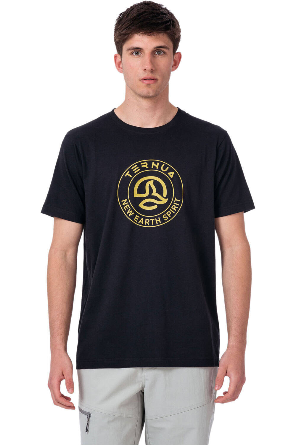 Ternua camiseta montaña manga corta hombre AYRE T M vista frontal