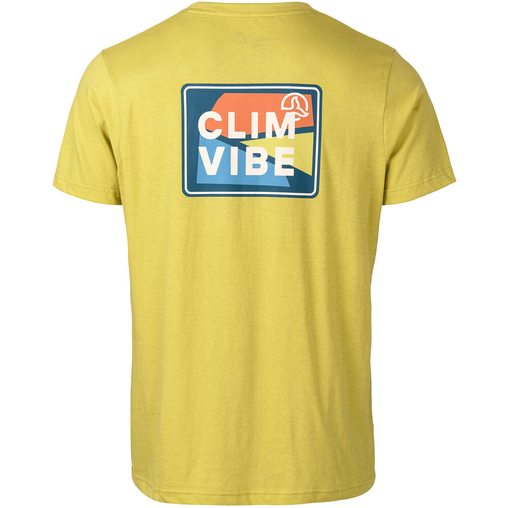 Ternua camiseta montaña manga corta hombre BEN NEVIS 2.0 vista trasera