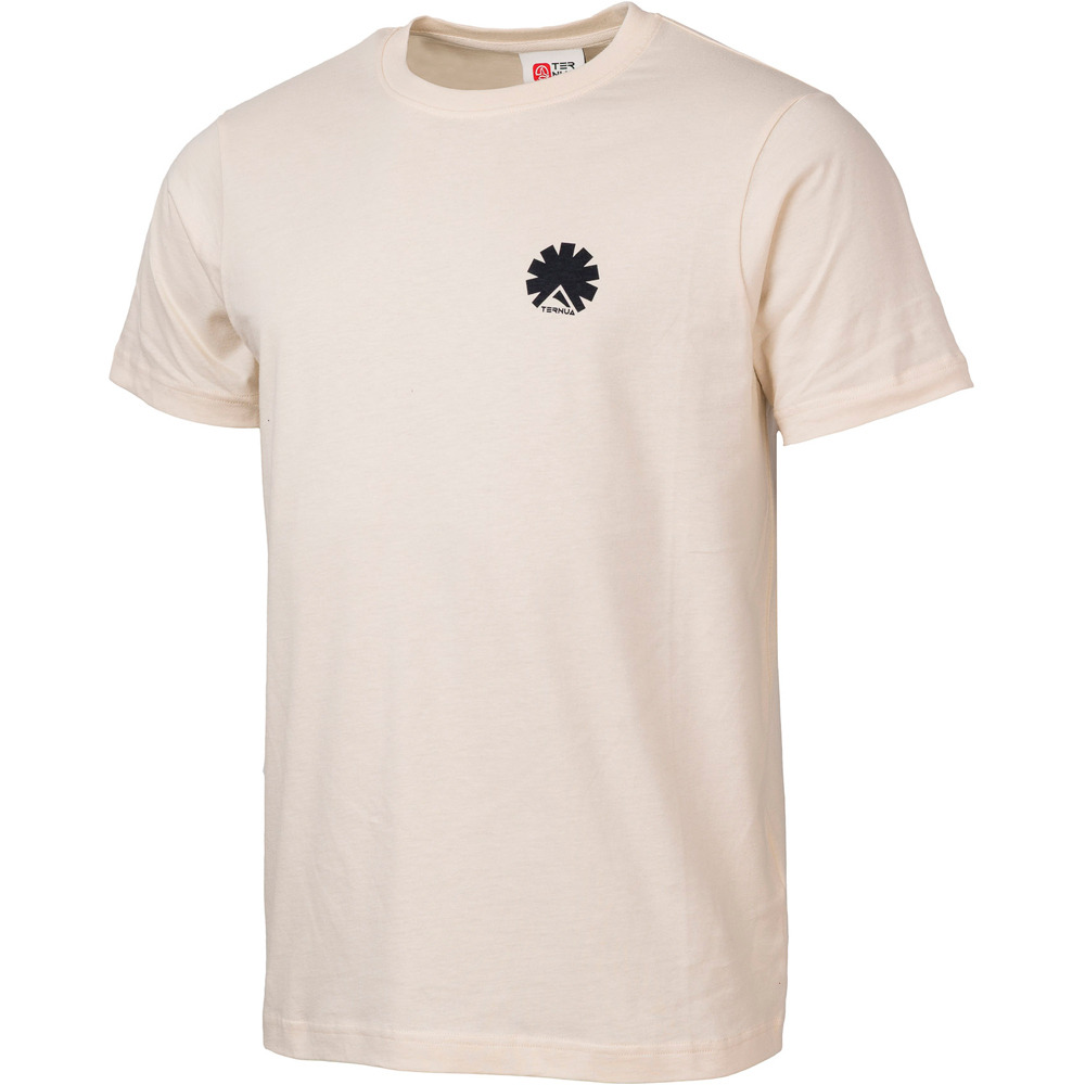 Ternua camiseta montaña manga corta hombre CABOX T M vista frontal
