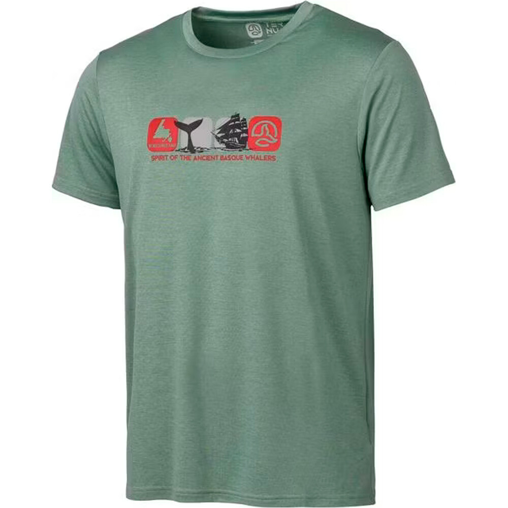 Ternua camiseta montaña manga corta hombre DYKE T M vista frontal
