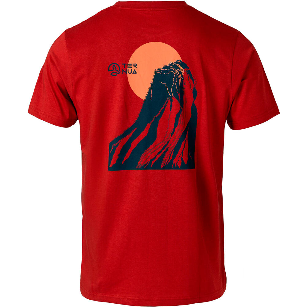 Ternua camiseta montaña manga corta hombre INIK REGENERATIVE T M vista trasera