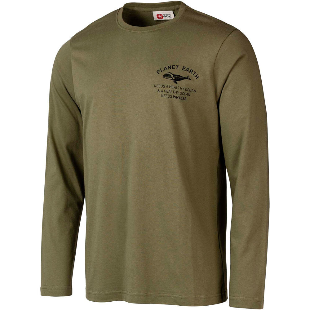 Ternua camiseta montaña manga corta hombre LEASIDE T M vista frontal