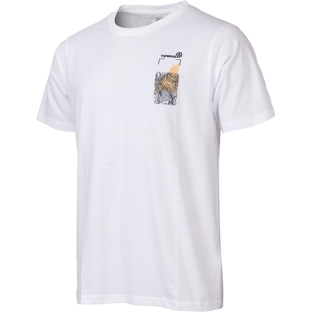Ternua camiseta montaña manga corta hombre PITCH REGENERATIVE T M vista frontal