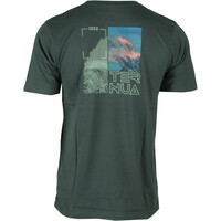 Ternua camiseta montaña manga corta hombre PITCH REGENERATIVE T M vista trasera
