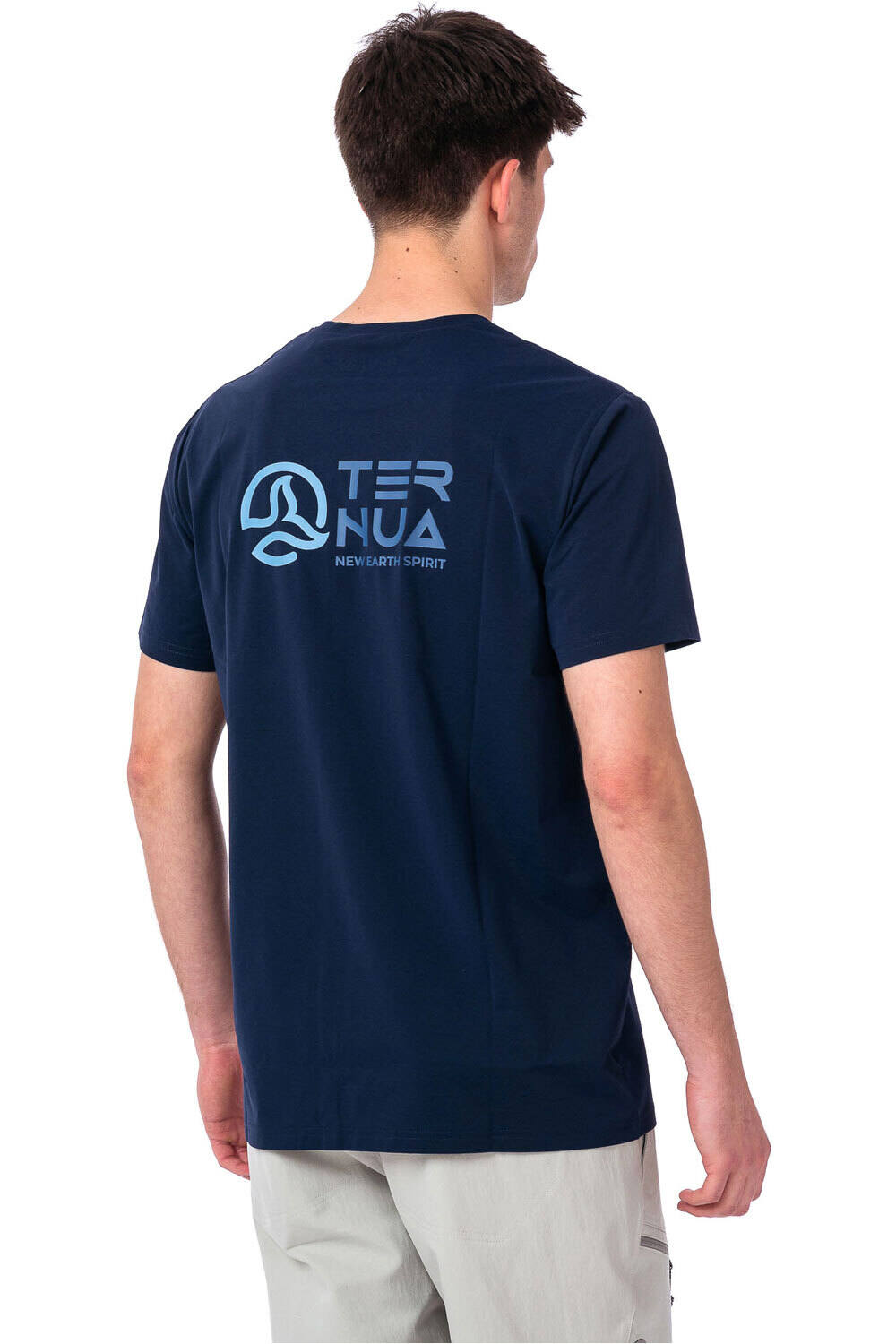 Ternua camiseta montaña manga corta hombre SHOAL T M vista trasera