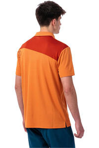 Ternua camiseta montaña manga corta hombre SKELD 2.0 POLO M vista trasera